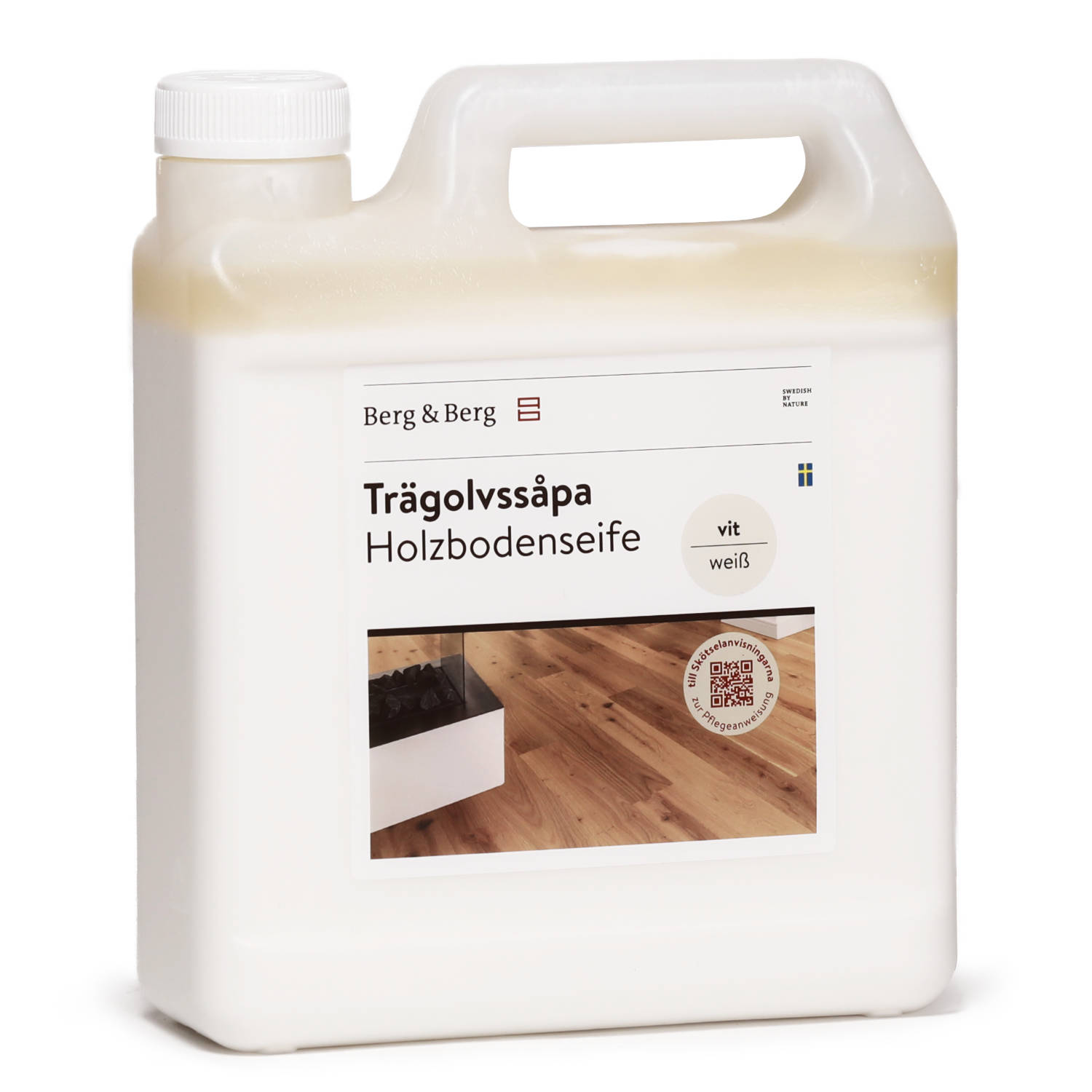 Berg & Berg Holzbodenseife weiß 2,5 Liter