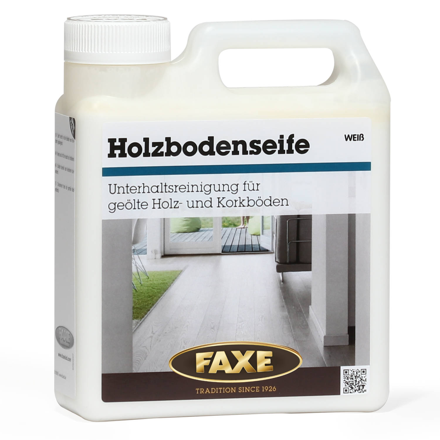 Faxe Holzbodenseife weiß