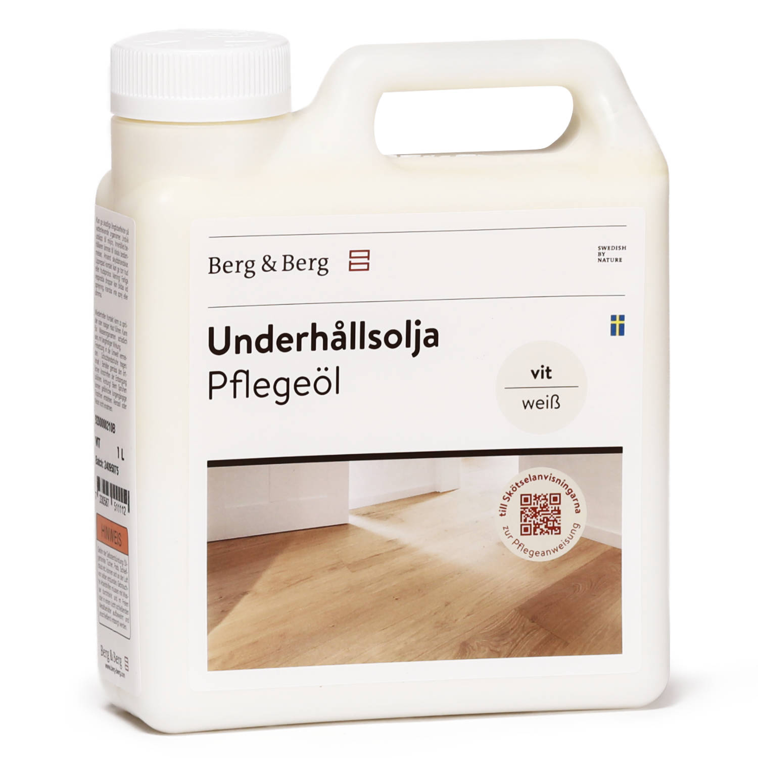 Berg & Berg Pflegeöl Weiß 1 Liter
